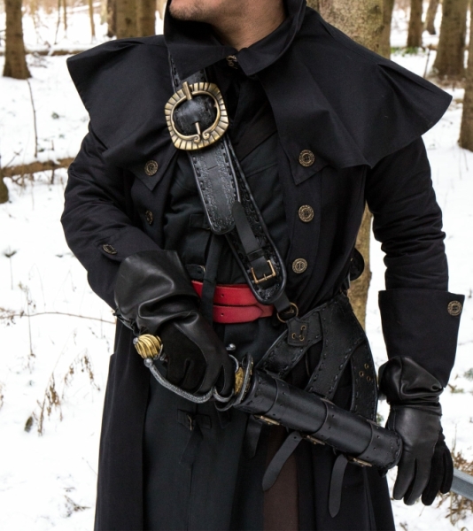 Piraten-Bandelier - schwarz